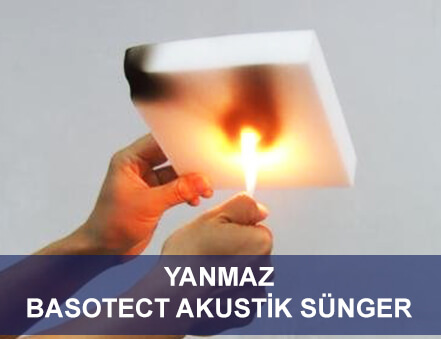 Yanmaz Akustik Basotect Sünger